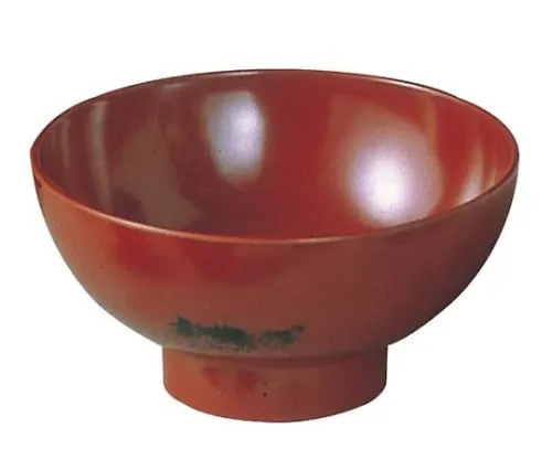 61-6843-14　［Discontinued］Premium Soup Bowl Negoro K-17 Phenolic Resin　6804400