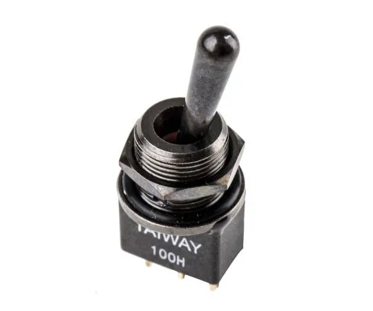 63-8025-78　RS PRO Single Pole Double Throw (SPDT) Toggle Switch, Latching, IP67, PCB　820-0539