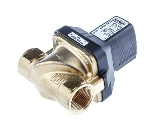 63-8003-76　Burkert Solenoid Valve 221632, 2 port , NC, 110 V ac, 3/4in　221632