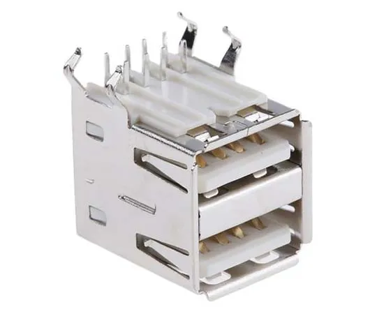 63-7797-01　Wurth Elektronik WR-COM Series, Through Hole Type A USB Connector, Receptacle　61400826021