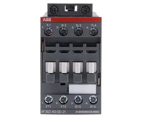 63-7819-63　ABB 4 Pole Contactor, 55 A, 24 V ac/dc Coil, AF Range, 4NO, 18.5 kW　1SBL296201R2100  AF38Z-40-00-21