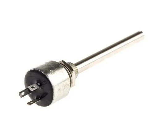 63-7986-78　Vishay 1 Gang Rotary Cermet Potentiometer with a 6 mm Dia. Shaft, 10kΩ, ±10%, 3W, Linear PE30L0AP103KABG004　PE30L0AP103KABG004