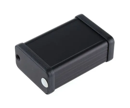 63-8023-49　Hammond 1455, Aluminium Enclosure, 60 x 45.5 x 25.12mm　1455D601BK