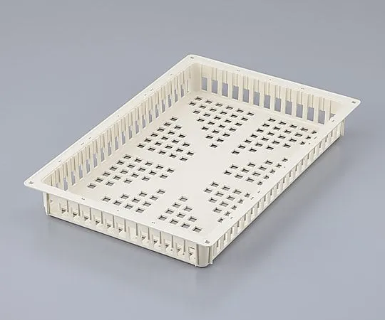 8-2176-11　ALTIA Basket 600 x 400 x 75mm Ivory　AB-75