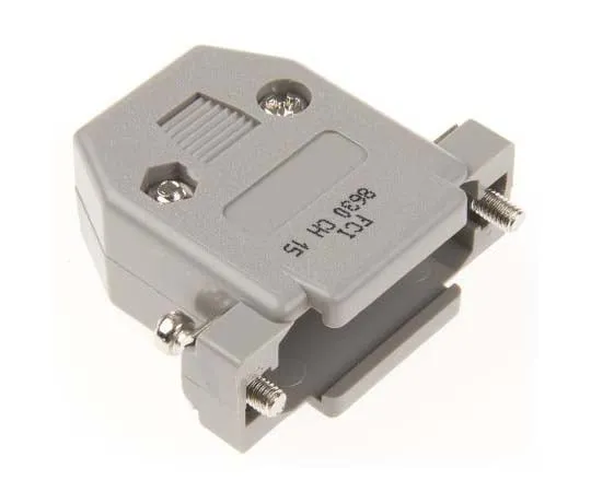 63-7783-95　Amphenol FCI 8630CH Series Thermoplastic D-sub Connector Backshell, 15 Way　8630CH15M3LF