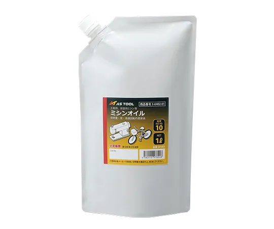 3-6402-01　［Discontinued］Sewing Machine Oil 1L　AT-SE1