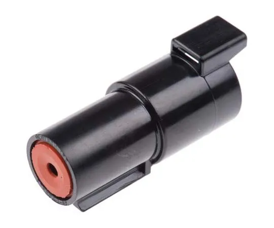 63-7762-23　Deutsch DTHD Series, 1 Way Cable Mount Socket Connector, with Crimp Termination Method　DTHD04-1-08PA