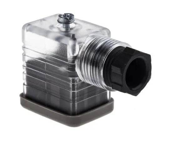 63-8014-87　RS PRO 2P+E DIN 43650 B, Female Solenoid Valve Connector, 110 V ac Voltage　811-8216