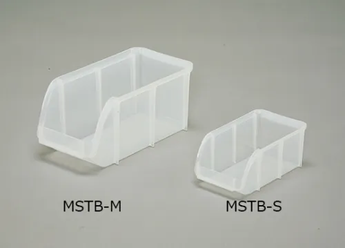 61-0424-98　［Discontinued］Mini Stacking Bin MSTB-S Clear　547714/MSTB-S