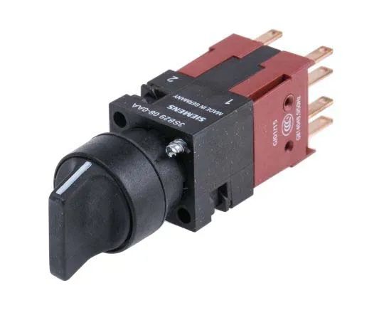 63-7792-71　Siemens 3 Position 50° Rotary Switch, 250 V, Toggle Actuator　3SB2210-2EB01