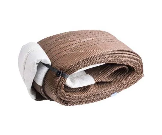63-7767-75　3m Brown Lifting Sling Webbing, 6T　729-3038