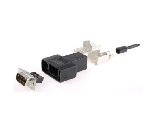63-7998-27　AMPLIMITE HDE-20 Series, 9 Way D-Sub Plug Connector Kit With D-Sub Pin Connector Kit　1-747944-5