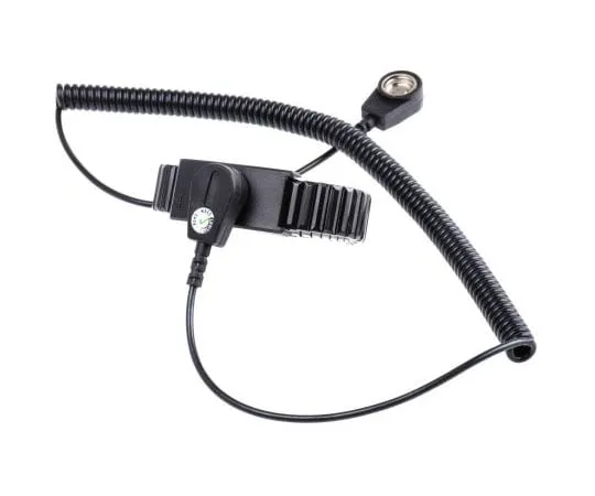 63-7980-06　10mm ESD Grounding Wrist Strap & Cord Set　787-3101
