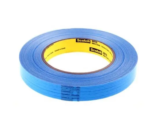 63-7766-40　3M 3M 8915 Blue Transparent Packing Tape 55m x 18mm　8915