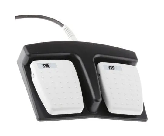 63-8010-68　General Purpose Foot Switch, Thermoplastic Momentary 2 x SPST N/O 3 A 24V IPX7　808-6992