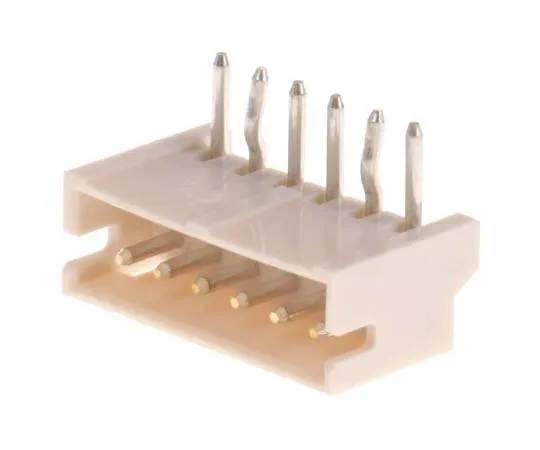 63-7813-99　JST ZH, 6 Way, 1 Row, Side Entry PCB Header　S6B-ZR (LF)(SN)