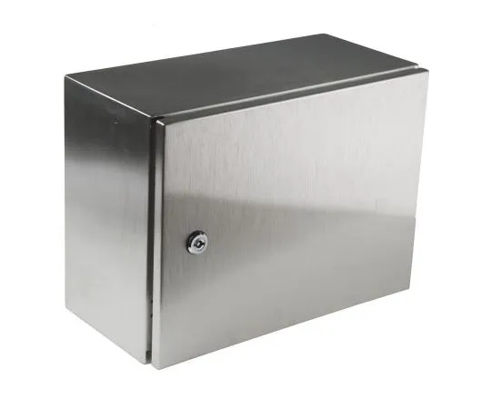 63-8039-59　RS PRO 304 Stainless Steel Wall Box, IP66, 400mm x 300 mm x 200 mm　842-8383