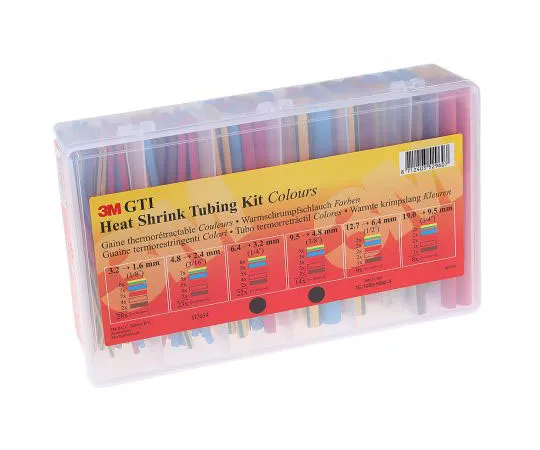 63-8013-89　3M Heat Shrink Tubing Kit x 150mm Length, GTI Series 3:1 Ratio　TE100038823