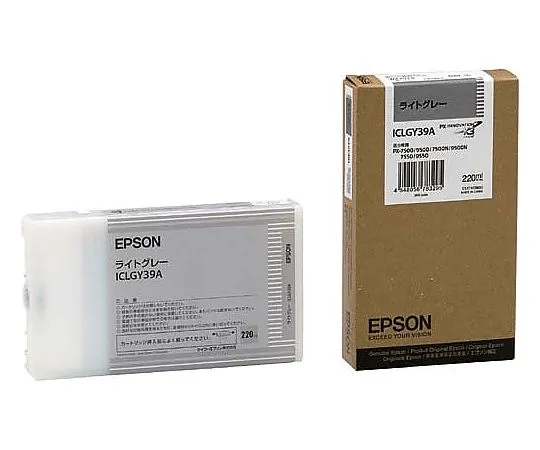 61-0514-20　［Discontinued］Epson Genuine Ink Cartridge (Light Gray)　ICLGY39A