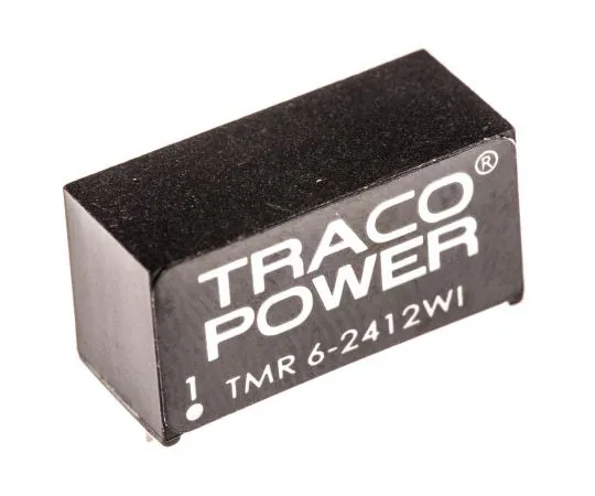 63-7971-55　TRACOPOWER TMR 6WI 6W Isolated DC-DC Converter Through Hole, Voltage in 9 → 36 V dc, Voltage out 12V dc　TMR 6-2412WI