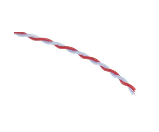 63-8019-38　Thermocouple & Extension Wire Type T, -75 → +260 °C 2 Core PFA Teflon Sheath 25m　814-0096