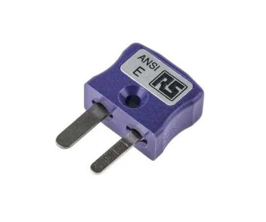 63-7954-60　RS PRO ANSI Miniature Quick Wire Plug Connector for *** with Type E Thermocouple Type E, Miniature　769-1145