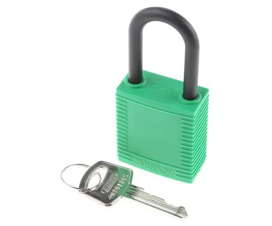 63-8013-97　Brady 38mm Nylon Key Padlock　813597