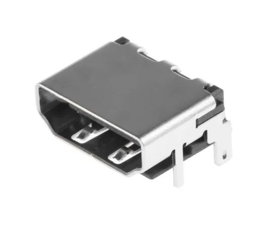 63-8023-79　Standard 19 Way Female Right Angle HDMI Connector 40 V dc　685119134923
