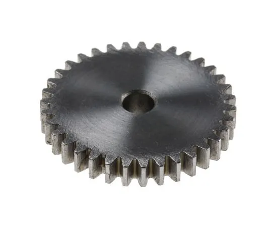 63-8055-88　RS PRO Steel 35 Teeth Spur Gear, 35mm Pitch Diam. , 14mm Hub Diam. , 6mm Bore Diam.　878-7910