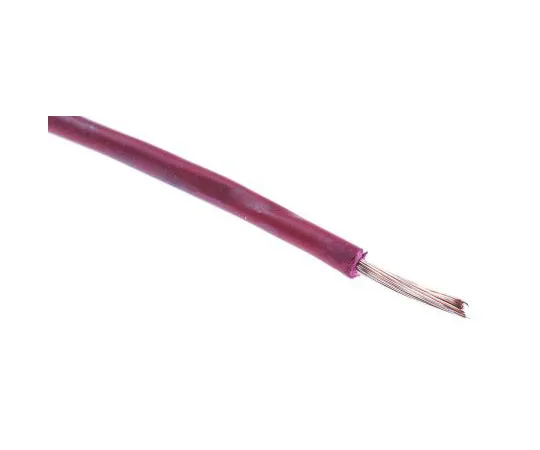63-8059-76　RS PRO Red Hook Up Wire UL1569, 0.08 mm², 300 V 28 AWG, 100m　884-0840