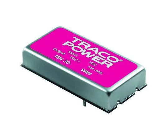 63-8324-04　TRACOPOWER TEN 30WIN 30W Isolated DC-DC Converter Through Hole, Voltage in 36 → 75 V dc, Voltage out 5/±15V dc　TEN 30-4832WIN