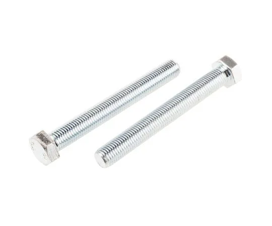 63-8081-83　Zinc Plated Steel Hex M16 x 130mm Set Screw　917-3043