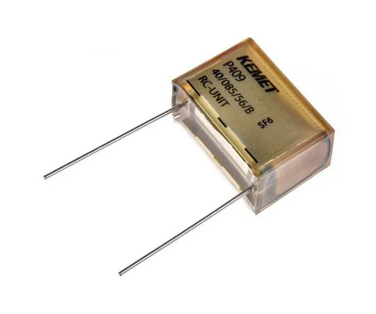 63-8056-10　KEMET Paper Capacitor 470nF 275V ac ±20% Tolerance P409 Through Hole +85°C　P409EL474M275AH101