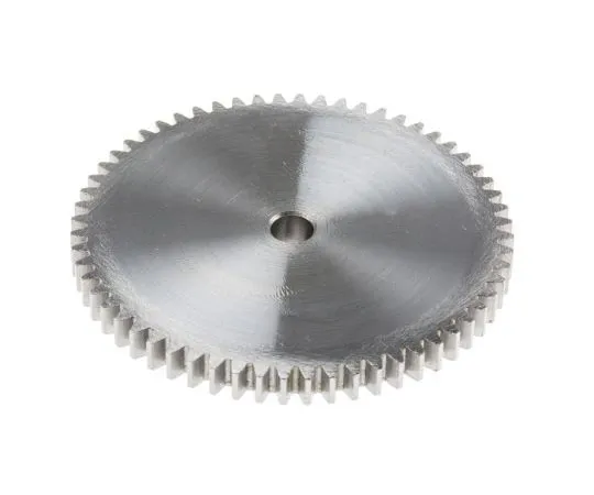 63-8055-91　RS PRO Steel 60 Teeth Spur Gear, 60mm Pitch Diam. , 14mm Hub Diam. , 6mm Bore Diam.　878-7926