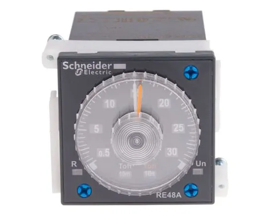 63-8079-29　Schneider Electric Asymmetrical Recycler with Pulse Start Single Time Delay Relay, Plug In, 0.02 s → 300 h,　RE48ACV12MW