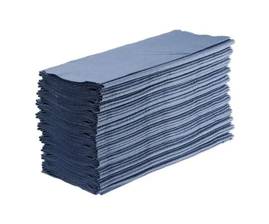 63-8057-66　RS PRO Box of 150 Blue Dry Wipes for Industrial Cleaning Use　882-5917