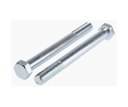 63-8082-53　Bright Zinc Plated Steel Hex Bolt, M16 x 160mm　917-3309