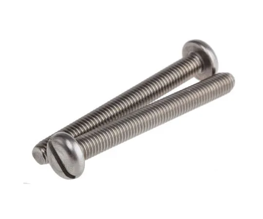 63-8078-04　RS Pro, M5 Pan Head, 45mm Stainless Steel Slot A2 3040.8　914-1595