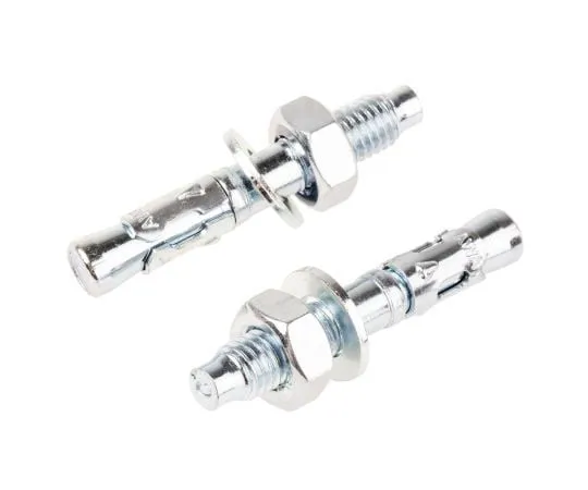 63-8072-50　RS Pro Carbon Steel Anchor Bolt M10, fixing hole diameter 10mm, length 65mm　908-6961