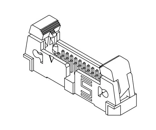 63-8123-11　Samtec EHF, 20 Way, 2 Row, Straight PCB Header　EHF-110-01-L-D
