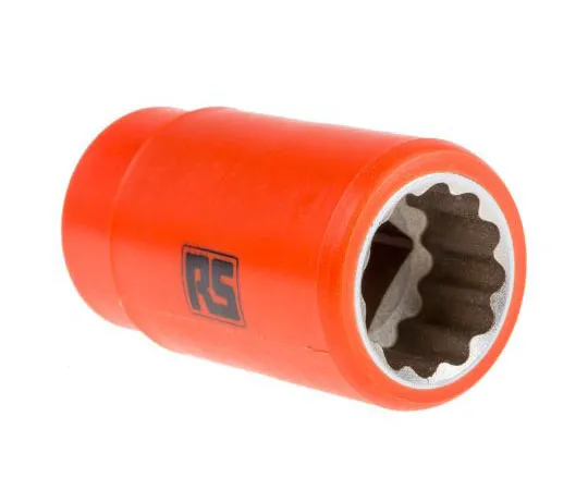 63-8075-60　RS PRO 18mm With 1/2 in Drive Socket Bi-Hex 50 mm　911-1433