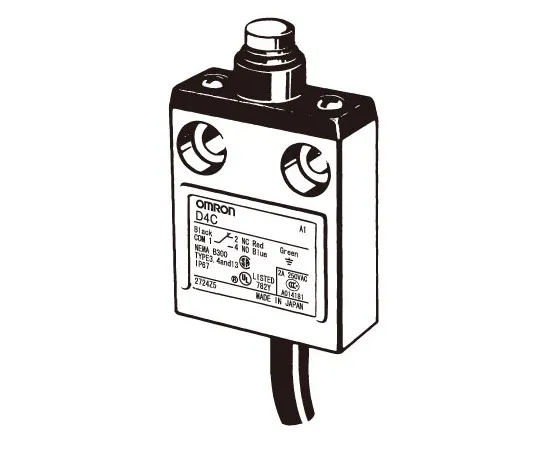 62-4828-10　［Discontinued］Small limit switch D4C　D4C-3831