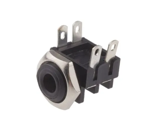 63-8076-63　RS PRO 3.5 mm Panel Mount Mono Jack Socket　913-1015
