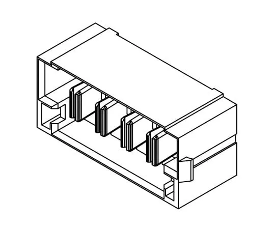 63-8123-44　Samtec MPT Power Strip, 2 Way, 1 Row, Straight PCB Header　MPT-02-6.30-01-L-V