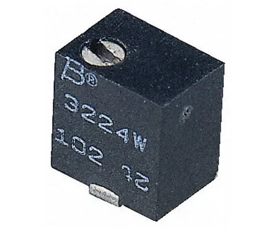 63-8304-61　100Ω SMD Trimmer Potentiometer 0.25W Top Adjust Bourns 3224 Series　3224W-1-101E