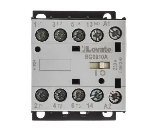 63-8062-27　Lovato 3 Pole Contactor, 9 A, 230 V ac Coil, Orange, 3NO/1NO, 4 kW　11BG0910A230