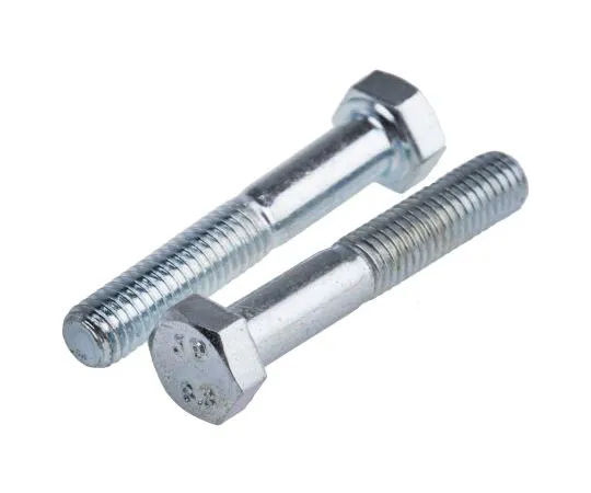 63-8081-96　Bright Zinc Plated Steel Hex Bolt, M5 x 30mm　917-3087