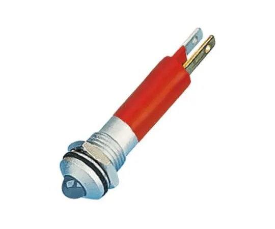 63-8306-97　CML Innovative Technologies Red Indicator, Tab Termination, 24 V ac/dc, 8mm Mounting Hole Size　190A2350