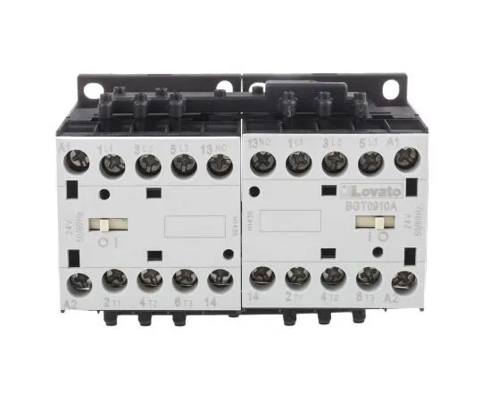 63-8062-32　Lovato 3 PoleReversing Reversing Contactor, 9 A, 24 V ac Coil, Orange, 3NO/1NO, 4 kW　11BGT0910A024