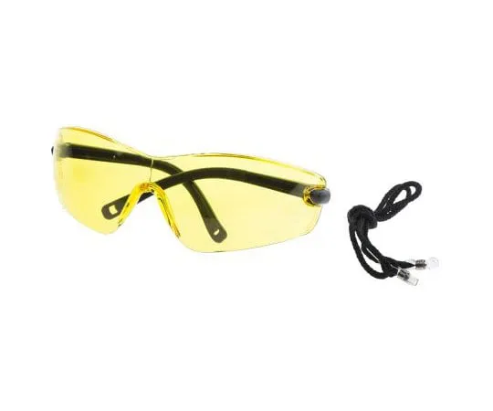 63-8084-50　RS PRO, Amber Safety Glasses　918-5731